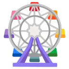 Emoji Noria de feria en Google