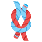 Knot emoji on Google