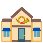 Post Office emoji on Google