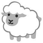 Ewe emoji on Google