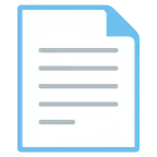 Page Facing Up emoji on Google