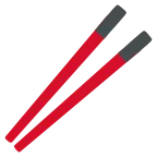 Chopsticks emoji on Google