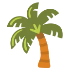 Palm Tree emoji on Google