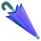 Emoji Paraguas cerrado en Google