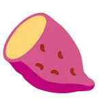 Emoji Patata asada en Google