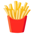 Emoji Patatas fritas en Google