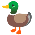 Emoji Pato en Google