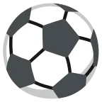 Emoji Pelota de fútbol en Google