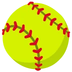 Emoji Pelota de softball en Google