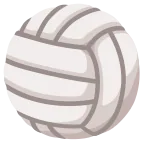 Emoji Pelota de voleibol en Google