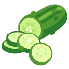 Emoji Pepino en Google