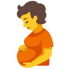 Pregnant Person emoji on Google