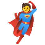 Emoji Personaje de superhéroe en Google