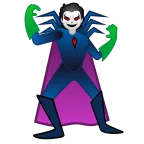 Supervillain emoji on Google