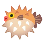 Emoji Pez globo en Google