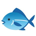 Fish emoji on Google