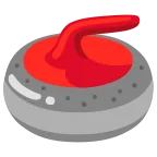 Emoji Piedra de curling en Google