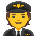 Pilot emoji on Google