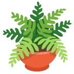 Emoji Planta de maceta en Google