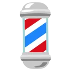 Emoji Poste de barbero en Google