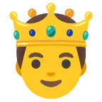 Emoji Príncipe en Google