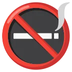 Emoji Prohibido fumar en Google