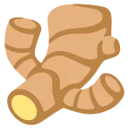 Ginger Root emoji on Google