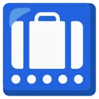 Baggage Claim emoji on Google