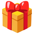 Emoji Regalo en Google