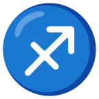 Emoji Sagitario en Google