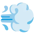 Emoji Salir corriendo en Google