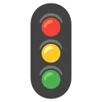 Emoji Semáforo en Google