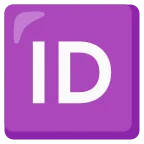 Emoji Símbolo de identificación en Google