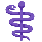 Medical Symbol emoji on Google