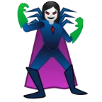 Emoji Supervillana en Google