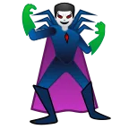 Emoji Supervillano en Google