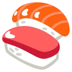 Emoji Sushi en Google