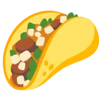 Emoji Taco en Google