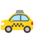 Taxi emoji on Google