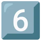 Emoji Tecla: 6 en Google