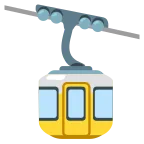 Emoji Teleférico en Google