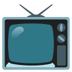 Television emoji on Google