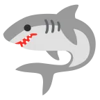 Shark emoji on Google