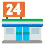 Convenience Store emoji on Google