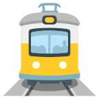Emoji Tranvía en Google