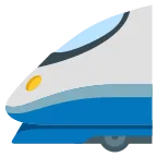 Emoji Tren de alta velocidad en Google