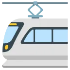 Light Rail emoji on Google