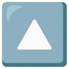 Upwards Button emoji on Google