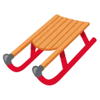 Sled emoji on Google