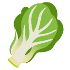 Leafy Green emoji on Google